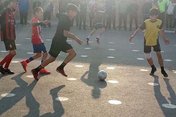  فینال المپیاد ورزشی درون مدرسه‌ای در دبیرستان بشارت بهارستان‌دو 