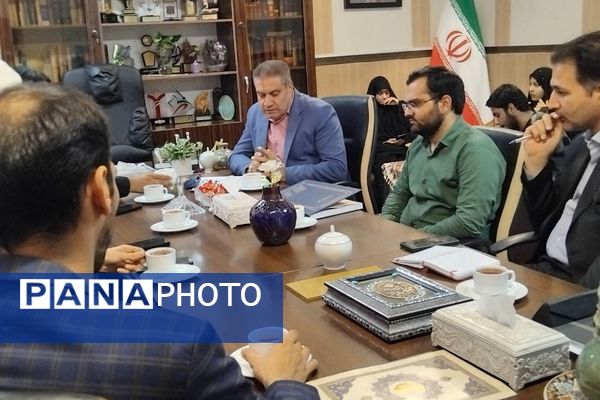 جلسه انتصاب مسئول جدید انجمن اسلامی در ری یک