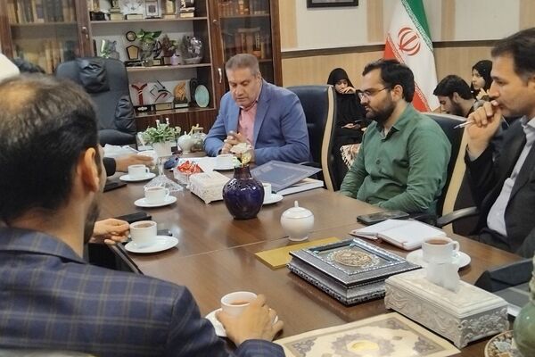 جلسه انتصاب مسئول جدید انجمن اسلامی در ری یک