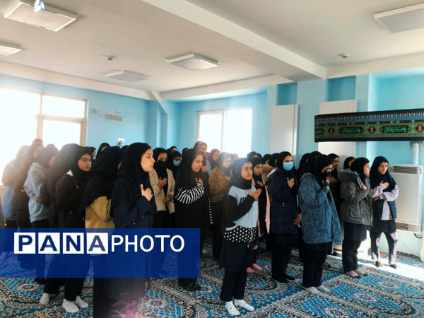 گرامیداشت ایام فاطمیه در مدرسه اسماء غلامان