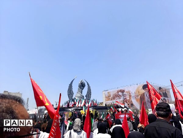 فریاد خونخواهان امام شهید در تهران
