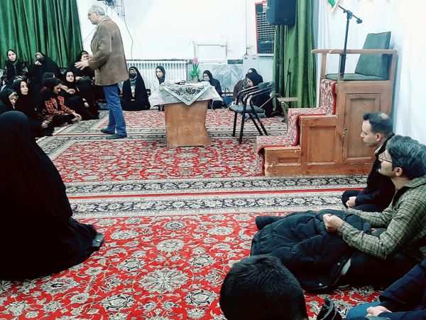 جلسه آموزش خانواده در دبیرستان دخترانه شهر آرا ۲