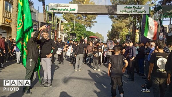 ورود باشکوه کاروان بنی اسد (ع) و نخل بزرگ فدافن به میعاد گاه عاشقان 