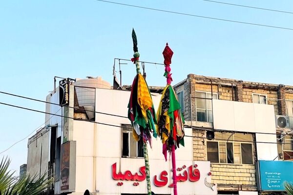 تجلی آیین علم‌گردانی در دل میناب