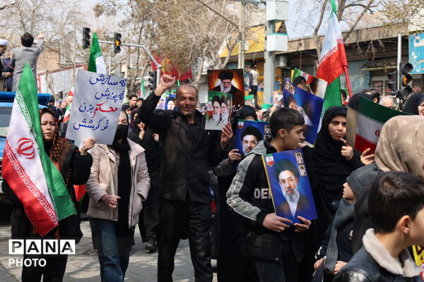 راهپیمایی روز جهانی قدس در آذربایجان غربی