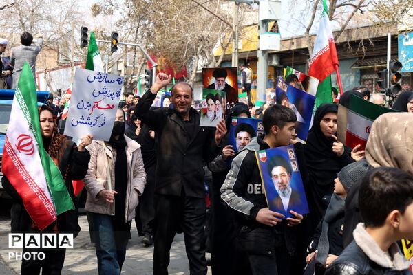 راهپیمایی روز جهانی قدس در آذربایجان غربی