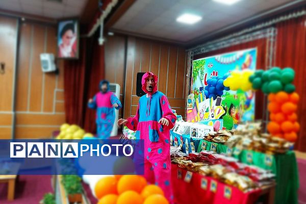 برگزاری جشن الفبای پسران دبستان شهدای غزه در کانون ملائک شهرستان قرچک با حضور گروه نمایشی روناک