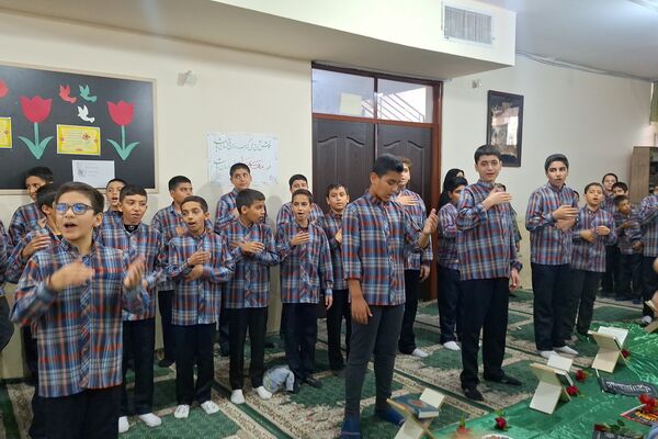 بزرگداشت شهادت حضرت فاطمه زهرا (س) در آموزشگاه معارف ۶ شیراز
