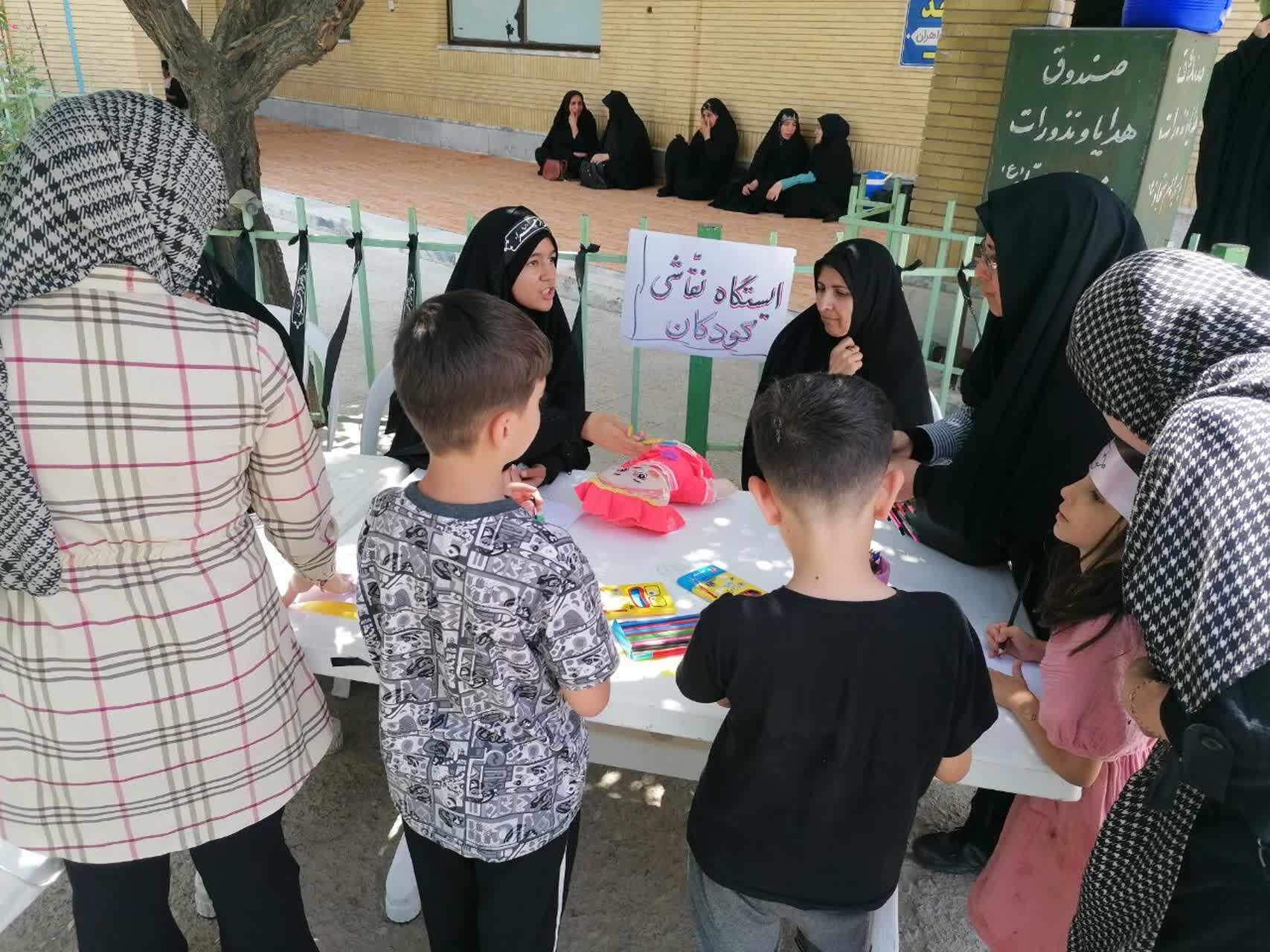 برپایی موکب عاشورایی اربعین حسینی در شیروان