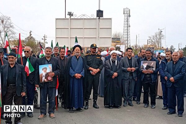 راهپیمایی باشکوه روز جهانی قدس در جوادآباد