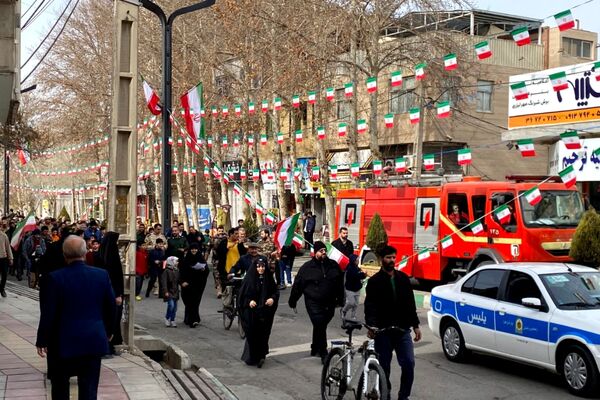شور انقلابی در پیشوا، همه یکصدا برای ایران در 22 بهمن