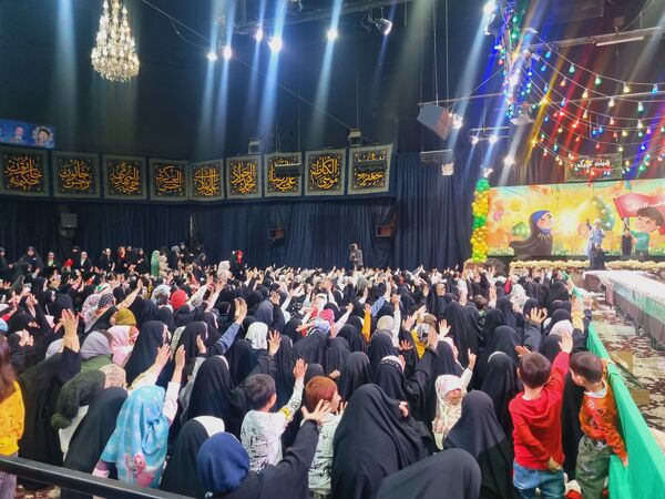 جشن بزرگ نیمه شعبان به همت هیات شباب الرضا در مشهد