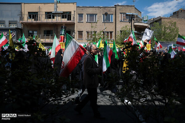 مراسم اربعین رهبر شهید انقلاب در تهران