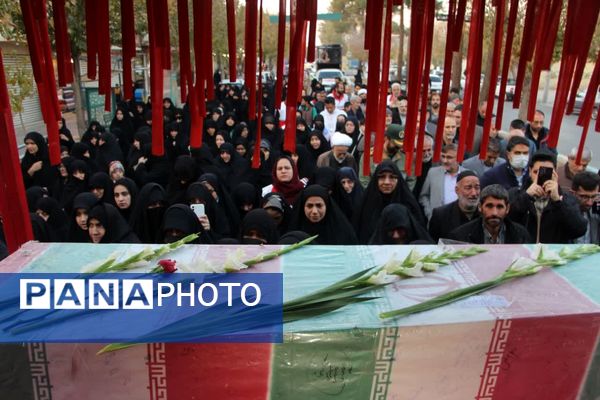 امروز شهرستان برخوار میزبان شهدای گمنام بود