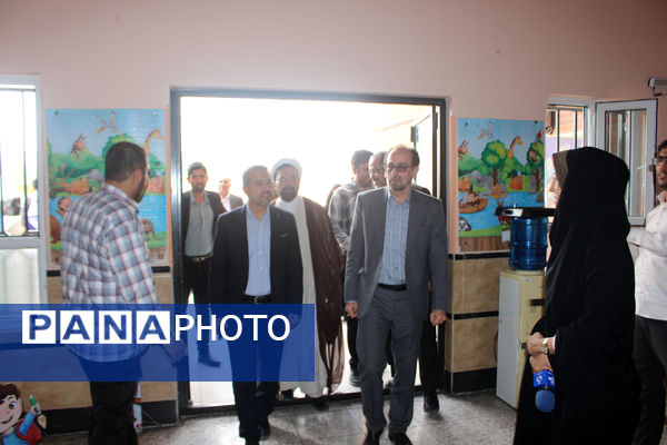 نمایشگاه طرح جابر در مدرسه باباییان ناحیه یک قم