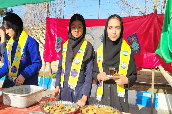  جشن نیمه شعبان در آموزشگاه شهید مجید دهنوی نیشابور 