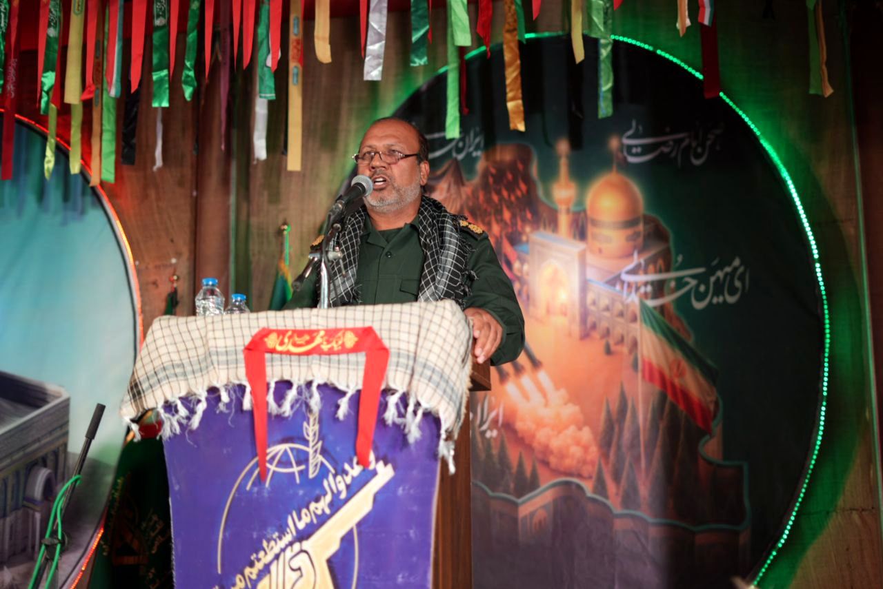 یادواره شهدای شهرستان قلعه‌گنج و ششمین سالگرد شهادت حاج‌قاسم سلیمانی