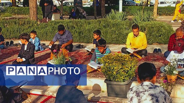 اختتامیه محافل قرآنی در آخرین روز از ماه مبارک رمضان در کاشمر