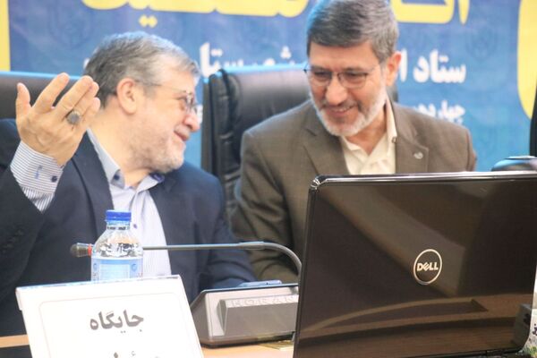 اتاق کنترل وضعیت ستاد انتخابات شهر مشهد در دور دوم انتخابات ریاست جمهوری 