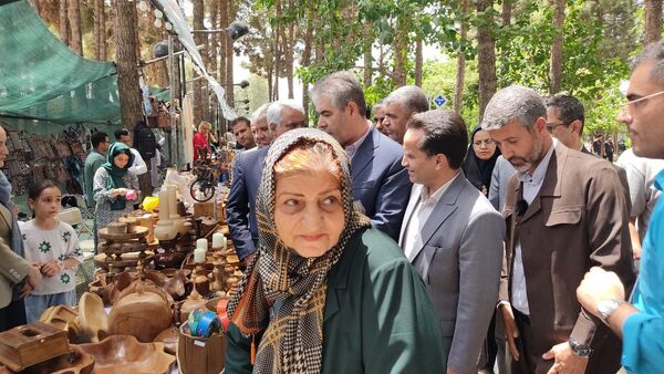 افتتاحیه نمایشگاه جشنواره بزرگ تاک پلو در شهرستان خلیل آباد 