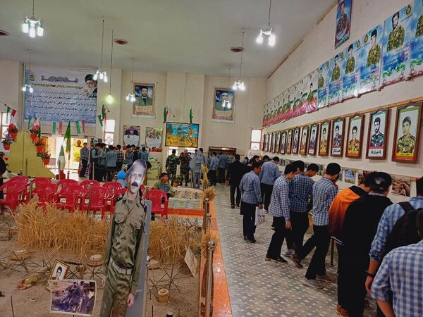 اردوی آموزشی تیراندازی و بازدید از موزه و مزار شهدای گمنام در شهرستان بروجرد