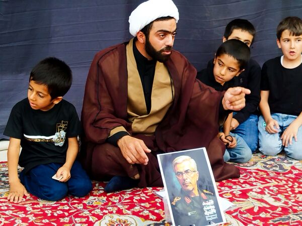 شور حسینی نوجوانان کاشمری در «انصار المهدی»