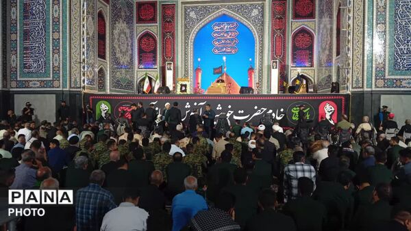مراسم بزرگداشت قائد شهید امت اسلامی در حرم مطهر رضوی
