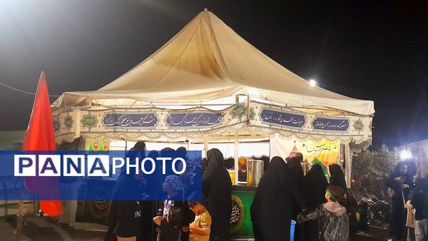 منظره‌های عزاداری از شور عاشورای حسینی در وردنجان 