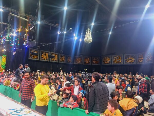 جشن بزرگ نیمه شعبان به همت هیات شباب الرضا در مشهد
