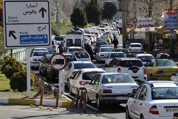 آخرین وضعیت جاده‌های کشور/ ترافیک سنگین در جاده هراز