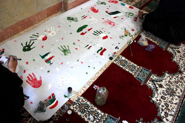 افتتاحیه مسابقات فرهنگی‌هنری «امید فردا» در مدرسه شاهد منتصرین ورامین