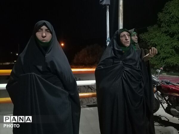 نماز جماعت همراه با اجتماعات شبانه در حسینیه شهدای شهر بار نیشابور 