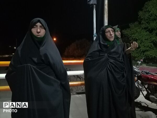 نماز جماعت همراه با اجتماعات شبانه در حسینیه شهدای شهر بار نیشابور 