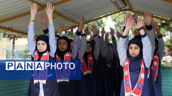 اردوی تشکیلاتی دختران سرزمین آفتاب ناحیه ۷ مشهد مقدس