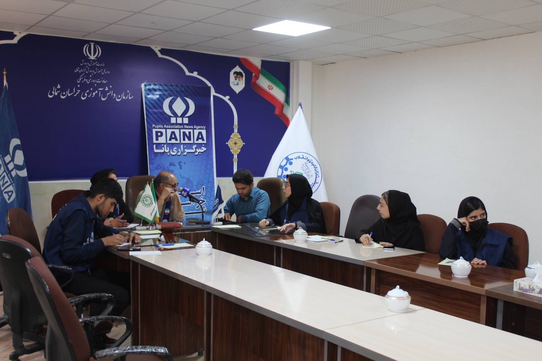 گرامیداشت سالروز تاسیس خبرگزاری پانا در سازمان دانش آموزی خراسان شمالی