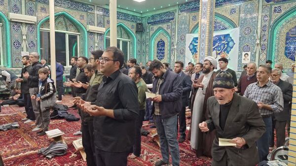 مراسم شب قدر ۱۹ رمضان در اهر 