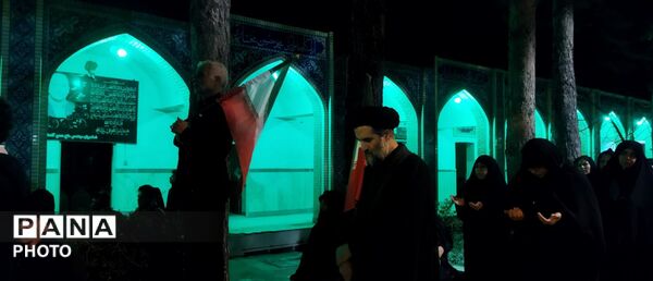 تدفین پیکر مطهر شهید مهدی عمارلو در بهشت فضل شهرستان نیشابور