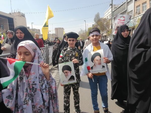 راهپیمایی روز قدس در مشهد مقدس