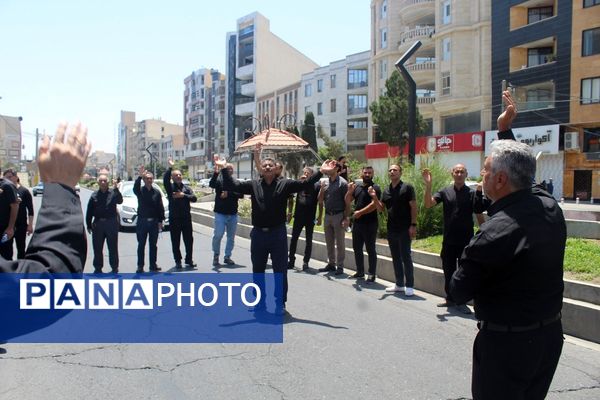 مراسم عزاداری روز عاشورا در شهرستان فردیس