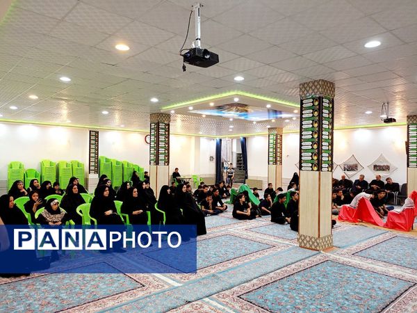 برگزاری هیأت دانش‌آموزی انصارالمهدی در کاشمر 