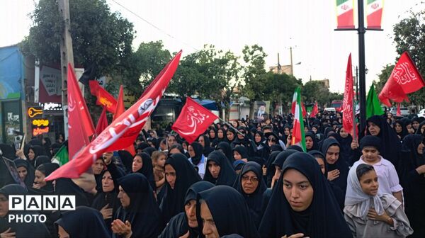  خروش عاشقان حسینی در جاماندگان اربعین شهرستان ملایر