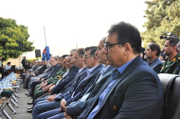 آیین نواختن زنگ مهر در دبیرستان فرزانگان کرمانشاه 