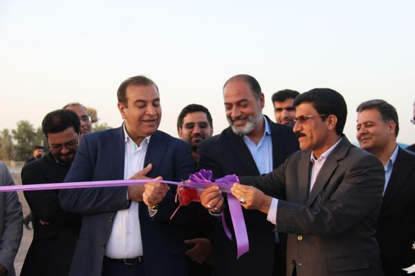 افتتاح و کلنگ‌زنی چندین طرح عمرانی در شهرستان بم 