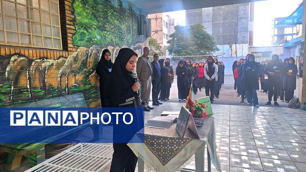 صبحگاه دبیرستان فیاض 