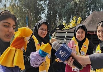 حس و حال دانش آموزان از اردوی متفاوت تمشک