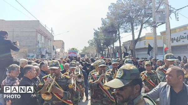 خلیل‌آباد میزبان پیکر شهید ناوگروه دوم سجاد عسکری