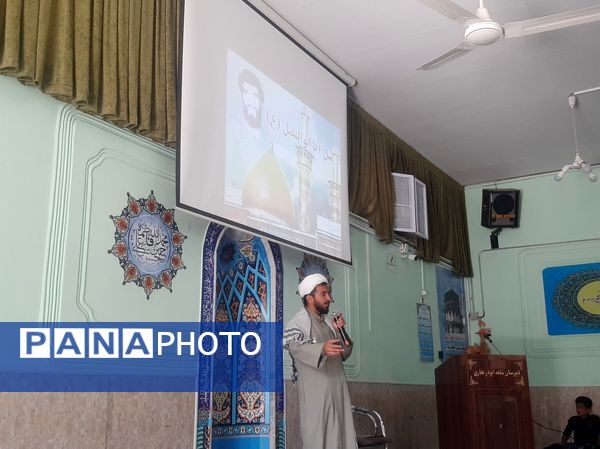 مراسم روایت‌گری شهدا در دبیرستان شاهد ابوذر غفاری نیشابور 