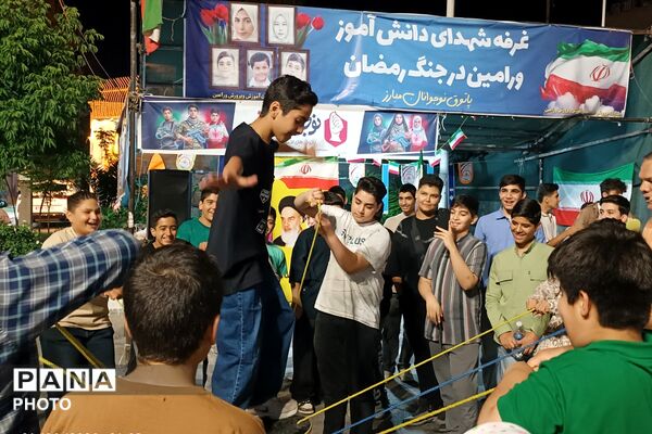 از تفسیر نهج‌البلاغه تا شورِ رجزخوانی، ضیافت دانش‌آموزان مدرسه نمونه رشد در موکب آموزش و پرورش