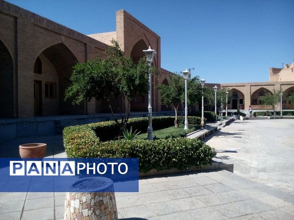 کاروانسرای شاه عباسی اصفهان در ایام نوروز 