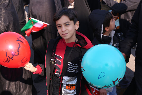 حس و حال نوجوانان در جشن چهل و ششمین سالگرد پیروزی انقلاب اسلامی 